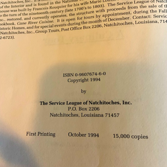 Cane River's Louisiana Living Cookbook & Southern Table Cookbook Paula Dean - Picture 3 of 12